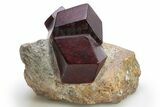 Polished Almandine Garnets in Schist - Italy #316734-1